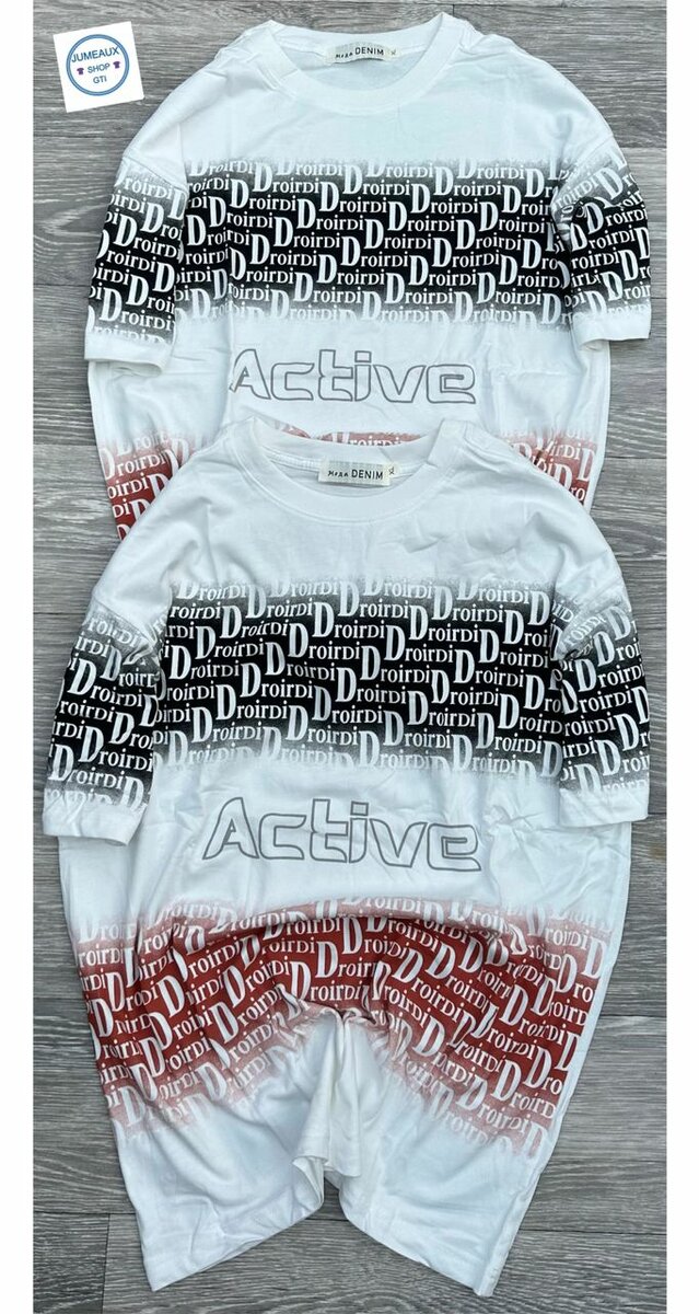 T-shirts assorties graphiques