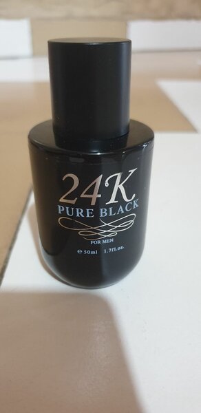 24K Pure Black Parfum Pour Homme
