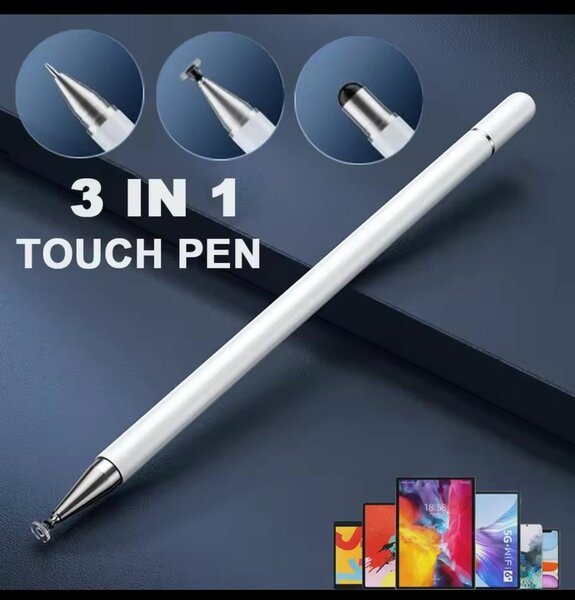 Stylet tactile 3 en 1 polyvalent