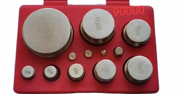 Coffret de Poids 1kg Letton