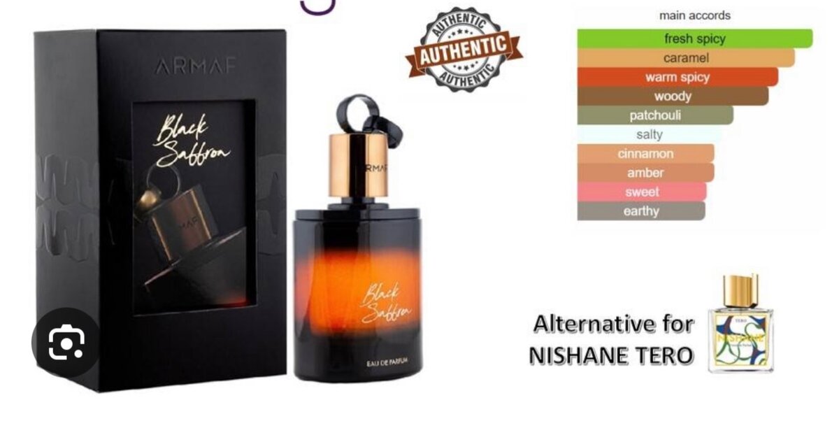 armaf black saffron
