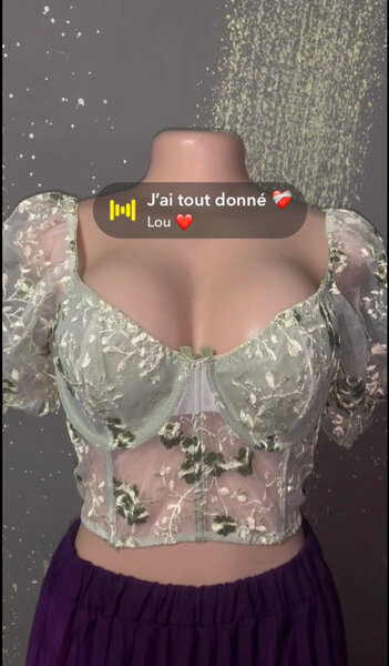 Corset féminin élégant