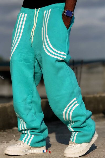 Pantalon de jogging turquoise