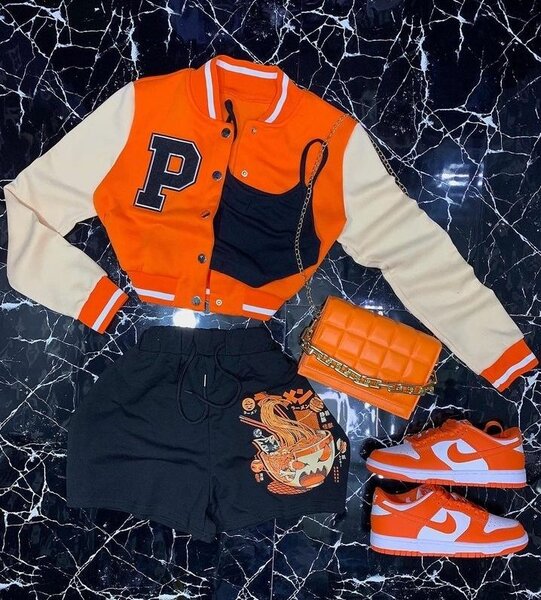 Girl top and down and all