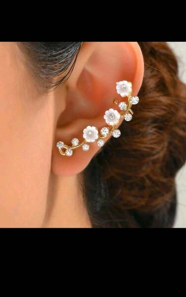 Floral Ear Cuff Earring