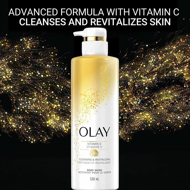 OLAY Gel Douche Éclat à la Vitamine C & Vitamine B3 591ml