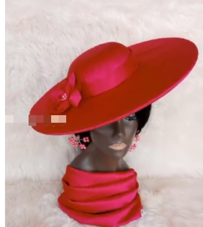 Women's headdress for a wedding celebration