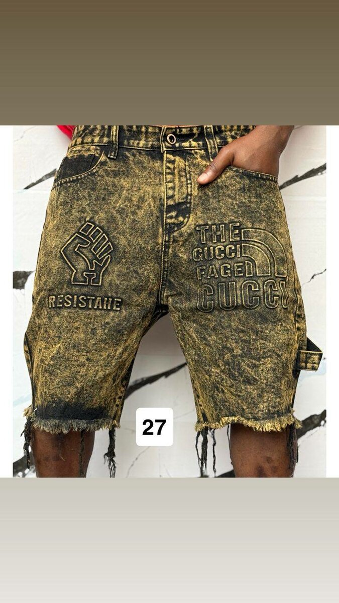 Short en jean décontracté