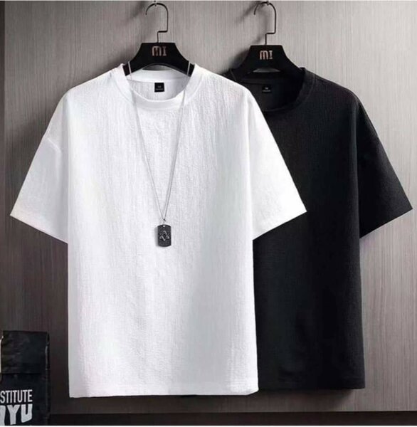 T-shirts Unisex Blanc et Noir