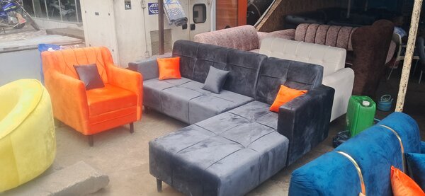 Canapé d'angle modulable chic