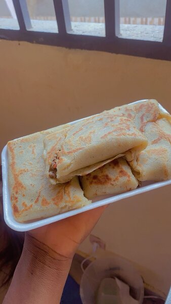 Crêpes viande hachée fromage