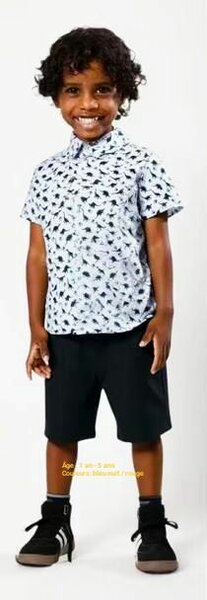 Ensemble Garçon Style Dinosaure