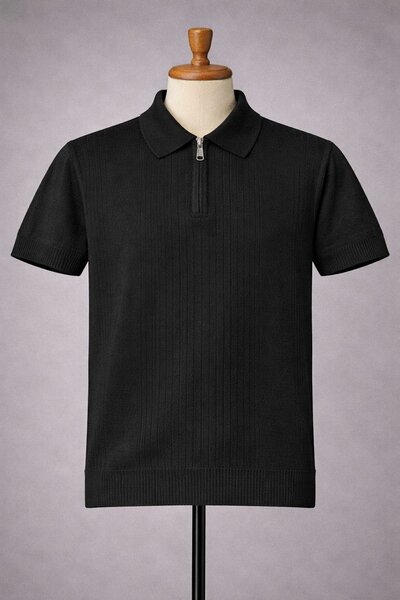 Polo homme en maille