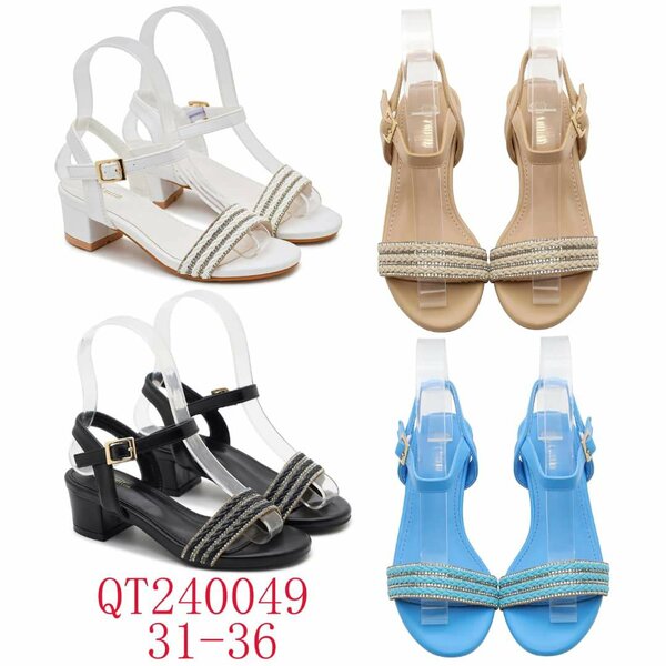 Sandales élégantes à talon bas