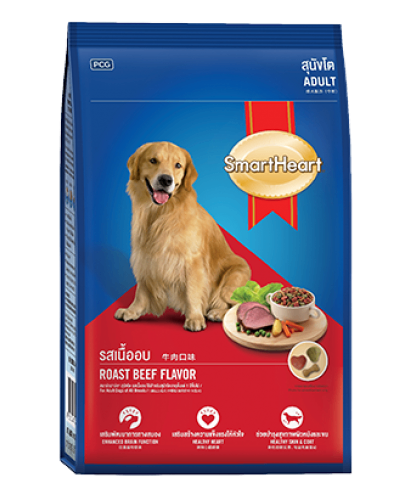Корм для собак SmartHeart Beef&Rice, 15 кг