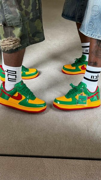 Sneakers multicolores homme