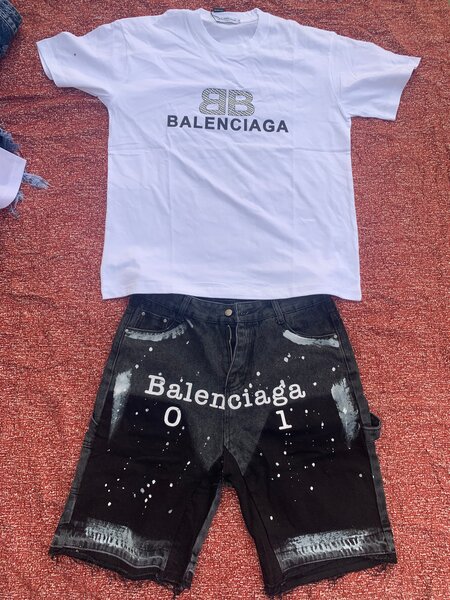 Ensemble t-shirt et short pour homme