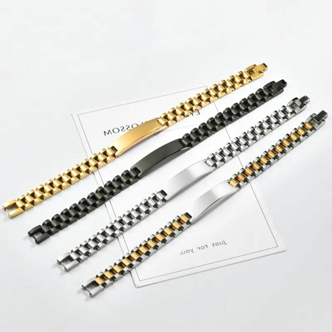 Stainless Steel ID Bracelets