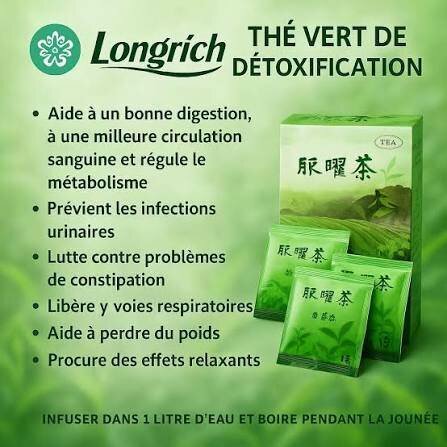 Thé Vert Longrich Détoxifiant