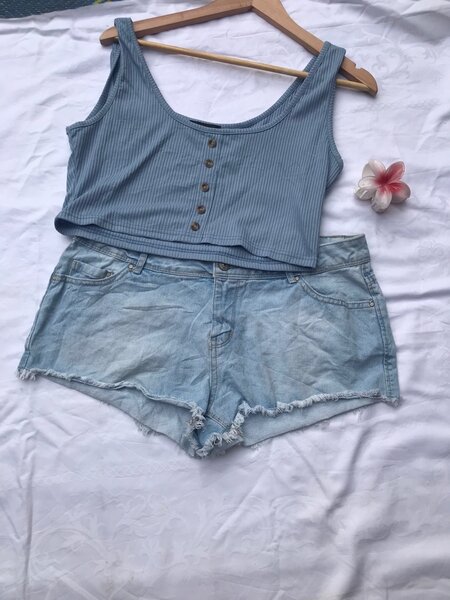 Ensemble court été femme