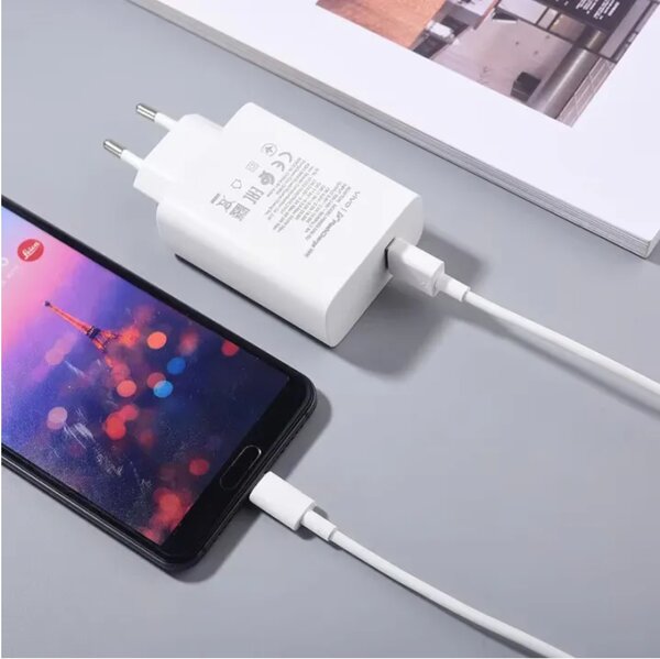 VIVO 66W Super Fast Charger flash,VOC,Super fast,Quick and Fast Charging Travel Adapter