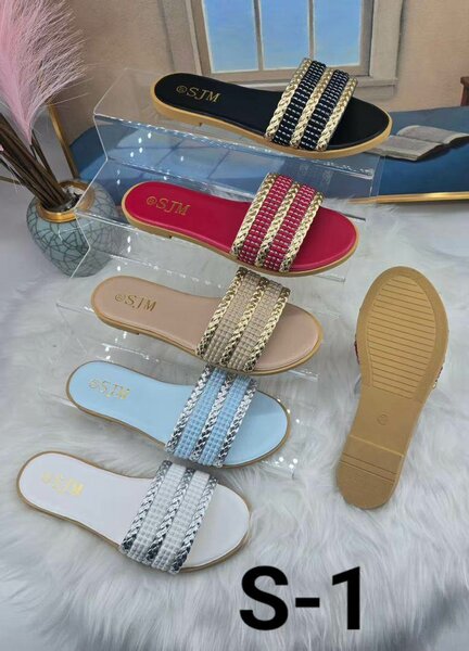 Sandales plates femme chic S-1