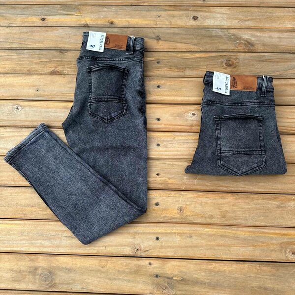 Beautiful and stylish men's jeans grey
