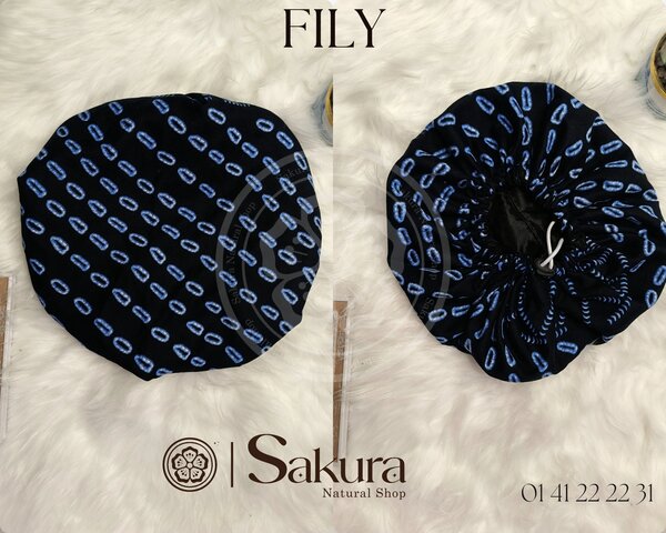 Bonnet de Nuit en Satin