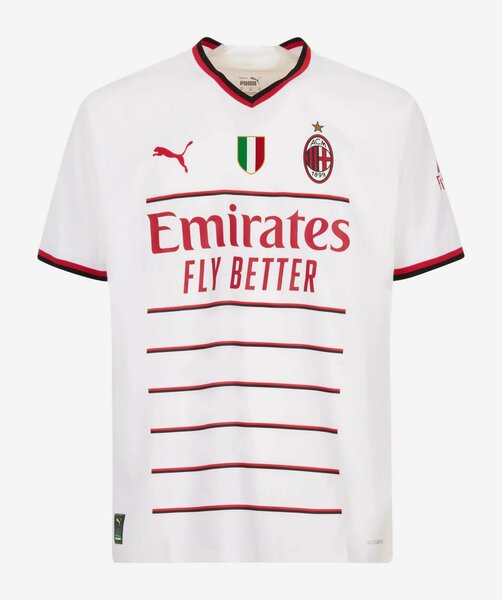 Maillot extérieur ac milan