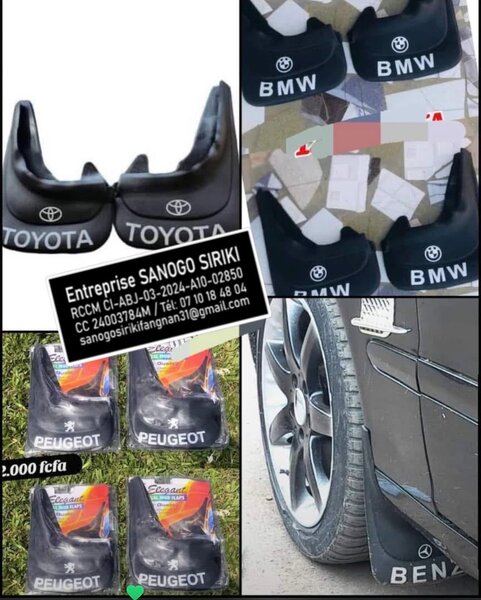 Bavettes de Voiture Universelles