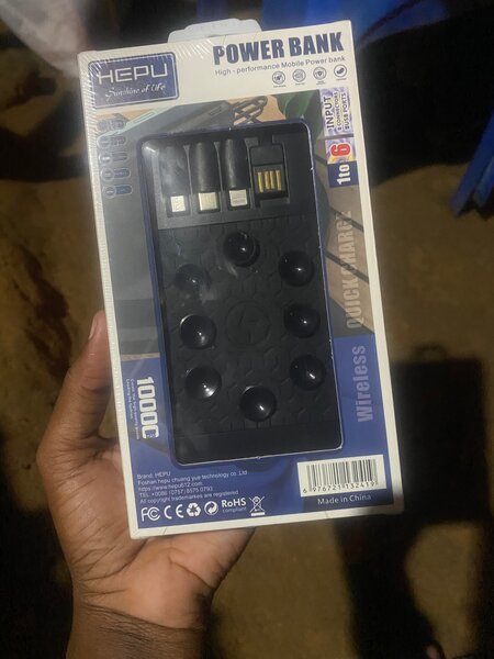 Batterie externe sans fil 10000mAh