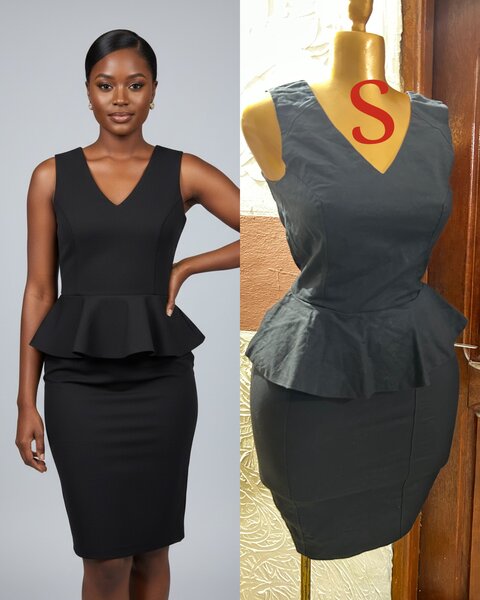 Robe crayon élégante femme