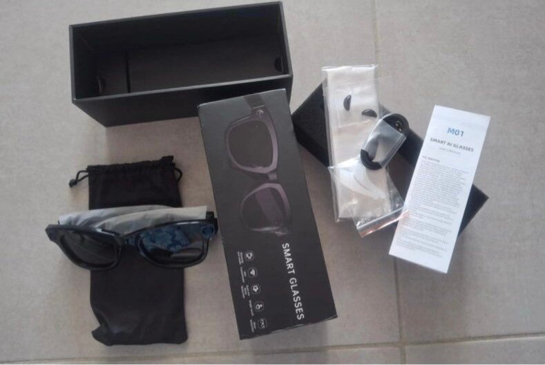 Lunettes camera 4k intégré