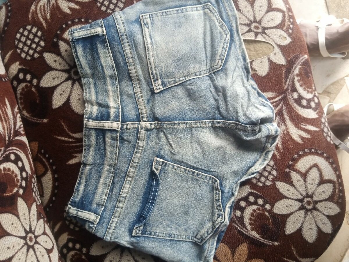 Shorts en jean décontractés