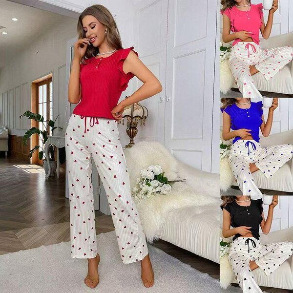 Pyjama Femme Coton Élégant