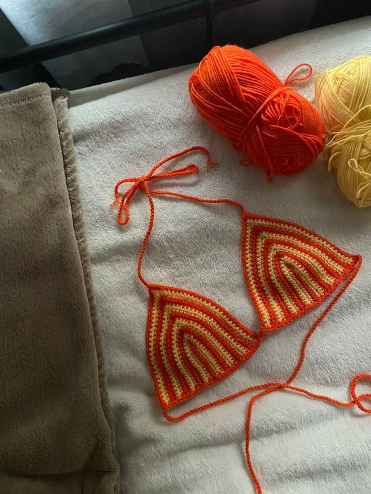 Bikini crochet fait main