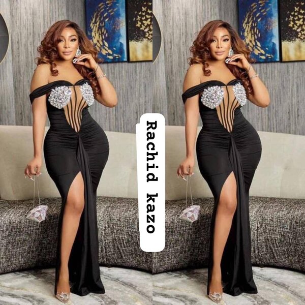 Robe de soirée glamour femme