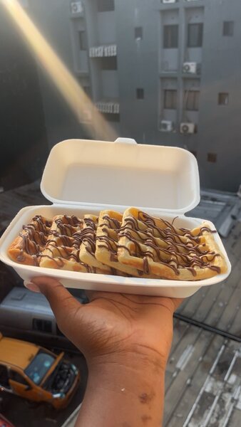 Gaufres gourmandes au nutella