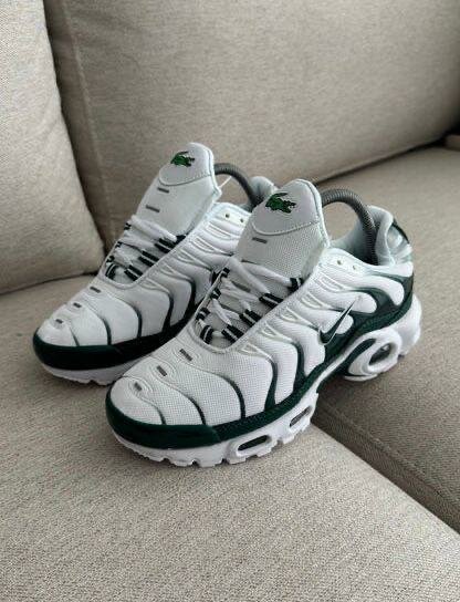 Chaussures Nike TN Lacoste - Blanc Vert