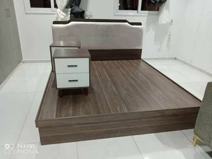 Lit moderne avec rangement