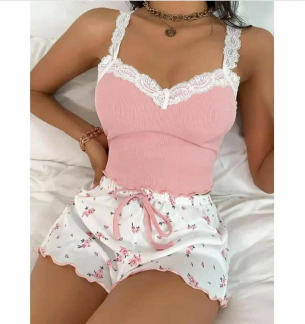 Ensemble Pyjama Femme Dentelle