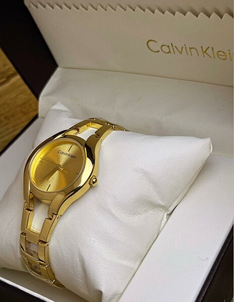 Montre Femme Calvin Klein en Or