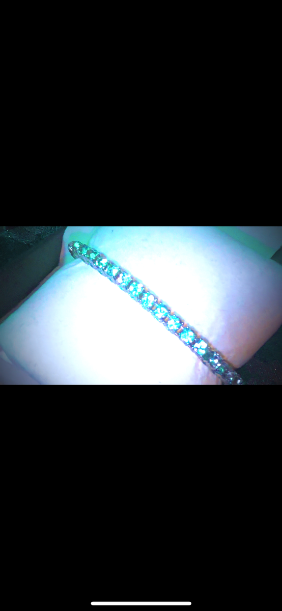 Bracelet en moissanite