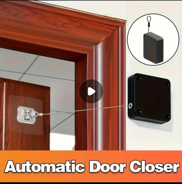 Fermeture de porte à capteur automatique sans percussion