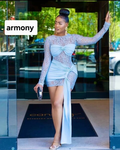 Robe élégante longue blanche