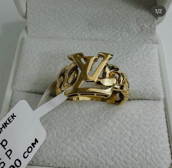 Кольцо Louis Vuitton из 585 пробы Италия