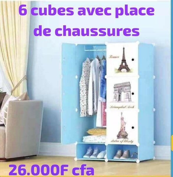 Armoire et placard démontable