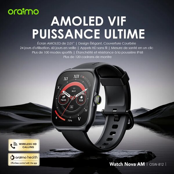 Oraimo Watch Nova AM  Montre