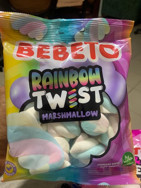 Bebeto Chamallows Arc-en-ciel