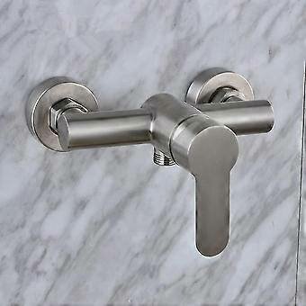 Sleek Wall-Mounted Shower Mixer
